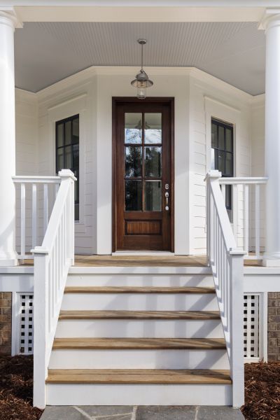 Stoop Railing Installation in Spokane
