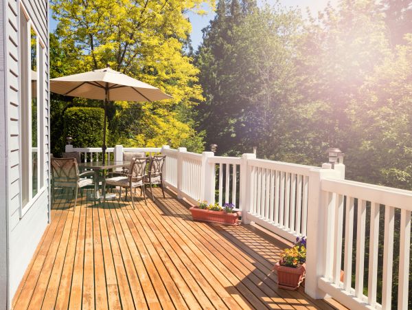 Cedar Deck Installation in Spokane