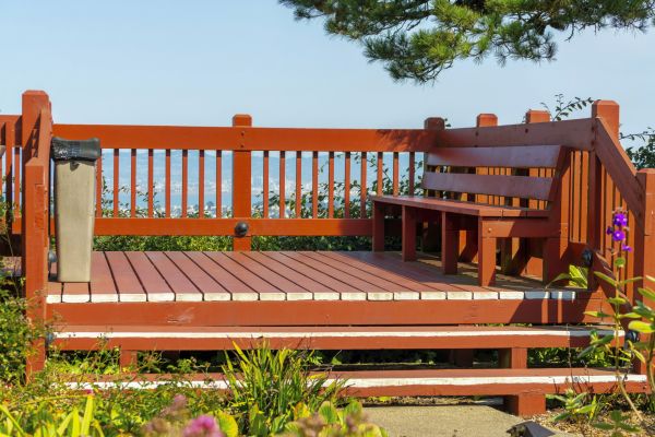 Redwood Deck Construction in Spokane